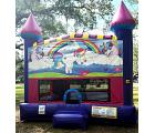 UNICORN IN PINK MODULE DREAM CASTLE (basketball hoop included)